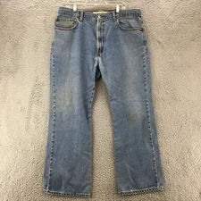 Levis 517 Bootcut Straight Mens 38x30 Blue Medium Wash Denim Cotton High Rise