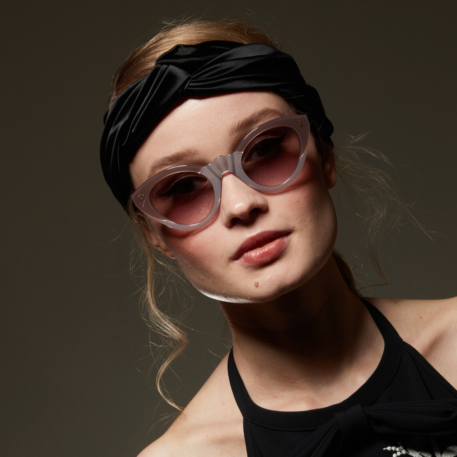 200€ Gafas De Sol Cat Eye Perla Retro Hally & Son HS865 Mujer