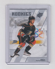 23/24 UD SPX Anaheim Ducks Nikita Nesterenko Rookies RC card #126 Ltd #/299