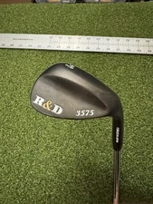 R&D 3575 Black 60 Wedge Forged In Japan Kbs Shaft ￼