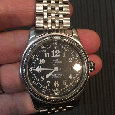 Montre Glycine Pilot Watch Observer ETA2824-2 Automatique