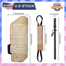 Dog Bite Training Set MelkTemn Professional Dog Bite Sleeve Arm with Whip