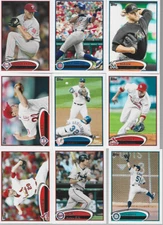 2012 TOPPS SINGLES & RC'S #323 THRU #612