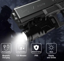 700 Lumen Green/Red/Blue Pistol Light Laser Combo Beam Sight Tactical Flashlight