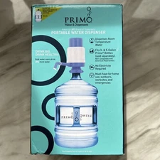 Primo Portable Water Dispenser Fits 3-5 Gallon Primo Bottles NEW No Power Needed