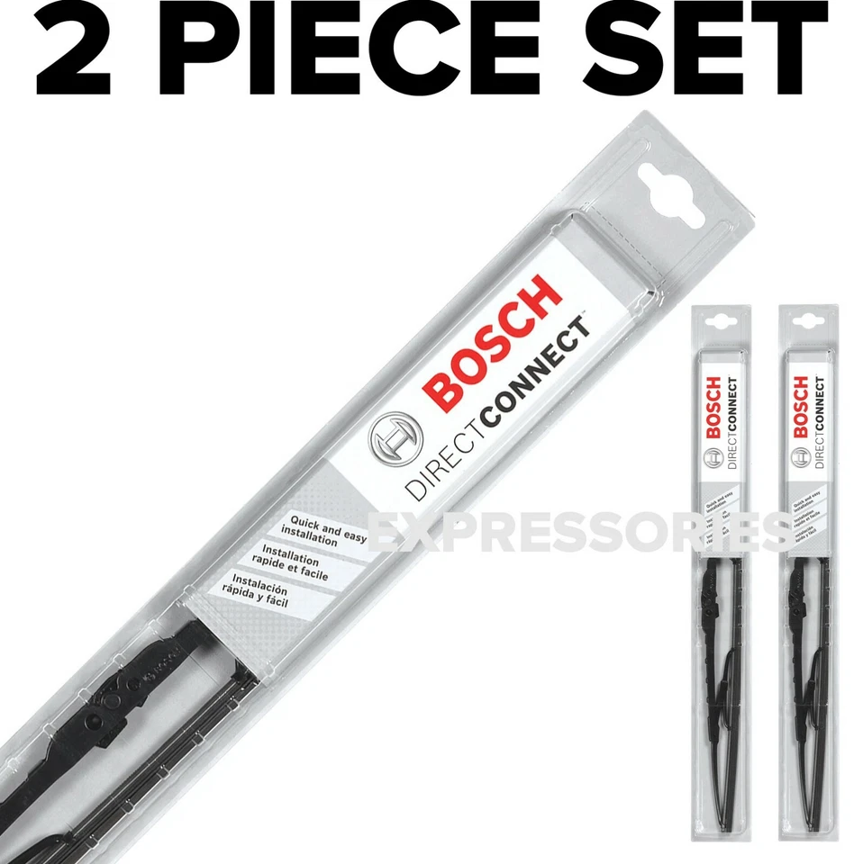 BOSCH Wiper Blades Set for NISSAN ARMADA & TITAN 2004-2015 Direct Connect (Pair) - Image 2 of 3