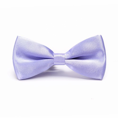 Bow Tie Neck Men Satin Fancy Dress Wedding Plain Adjustable Pre-Tied Dickie Clip - Picture 21 of 52
