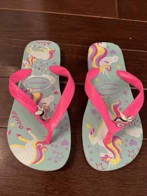 havaianas unicorn flip flops