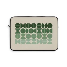 Bahaus Green Laptop Sleeve