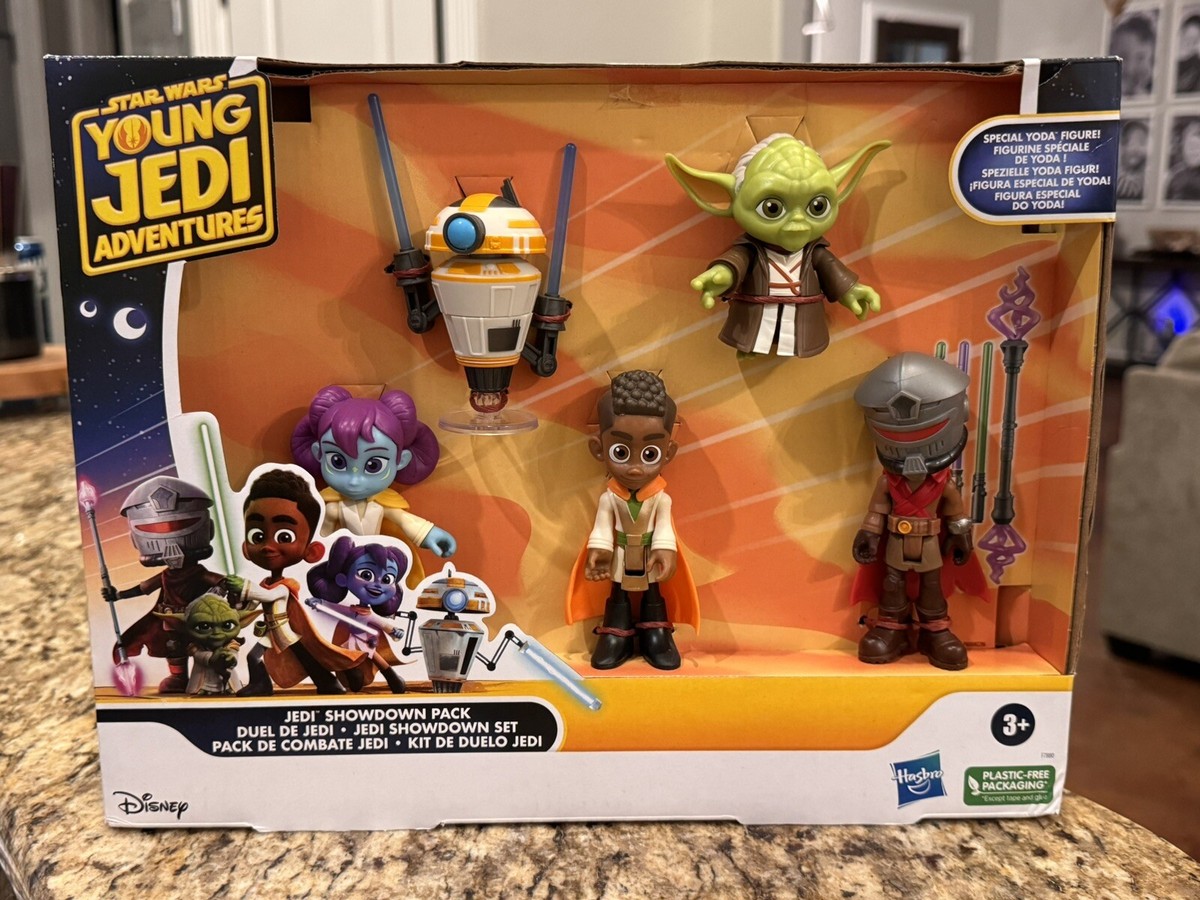 StarWars YOUNG JEDI Hasbro Special YODA Figurine Jedi Showdown
