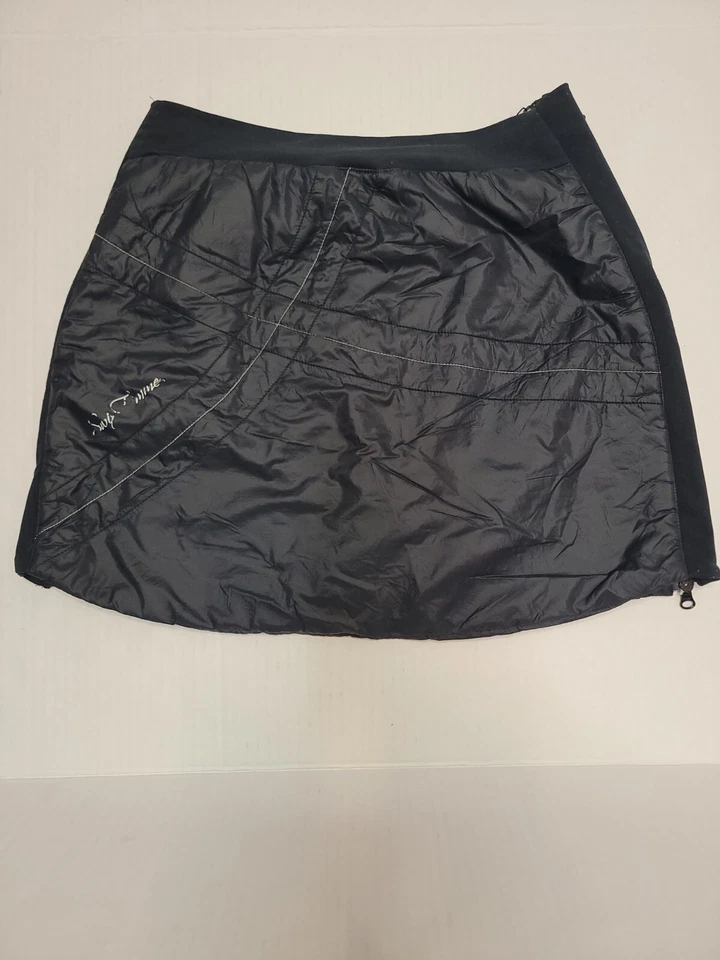 Falda acolchada Swix para mujer talla mediana aislada cremallera lateral negra Foto 3 de 4