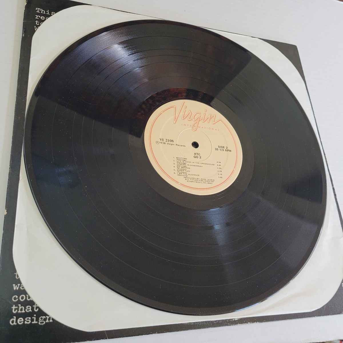 英2discs LP XTC Go 2 (Lp +12) V2108 VIRGIN /00520 XTC Go 2 Vinyl 1978 Virgin VG Complete with Insert V2108