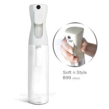 Soft n Style Fine Mist Sprayer Clear Bottle 10oz B99