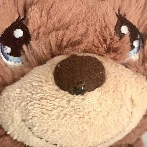 Precious Moments 8” Brown Teddy Bear Plush Embroidered Eyes Stuffed Animal Toy - Picture 10 of 12