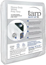 Kotap 14 X 14 Ft. Heavy-Duty Protection/Coverage Tarp, Superior Weave for Greate