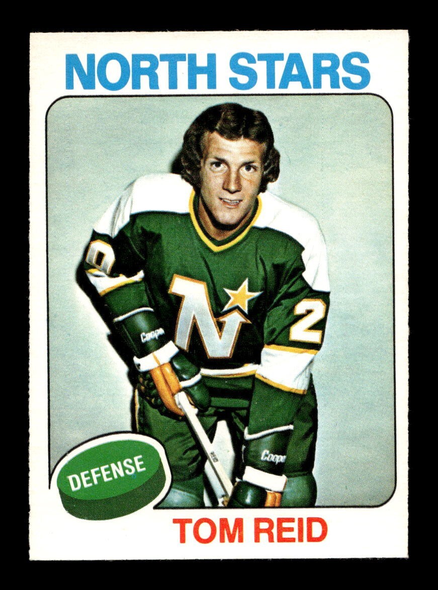 1975 76 O-Pee-Chee #277 Tom Reid North Stars EX-MT+ *9v