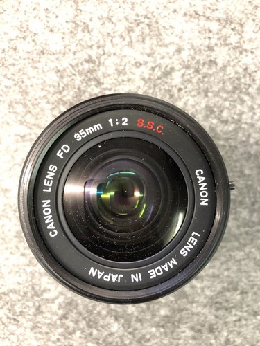 Canon Lens Fd 35mm 1:2 S.S.C. Objektiv - Bild 2 von 6