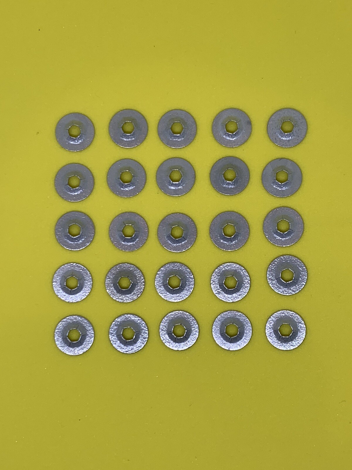 East Coast Bolts Flat Push On Retainers – 1/8 Stud, 3/8 OD, Qty 100