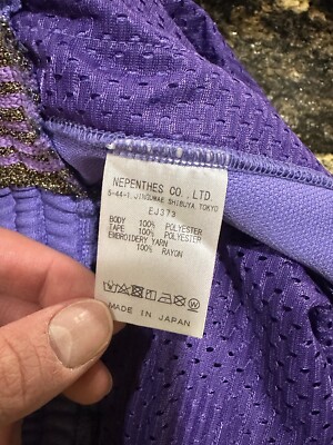 5/25(日)限定-1000円【NEEDLES 】美品★Track Pantラメ Needles Purple Glitter Narrow Track Pants | eBay