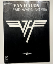 Van Halen  Guitar tab Fair Warning Guitar Ori...