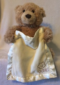 GUND Peek-A-Boo Teddy Bear Animated Interactive Stuffed Animal Plush 11.5