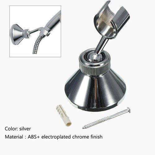 Duschkopf Halterung Verchromte Duschstange Wandhalterung Brausekopfhalter DE - Bild 2 von 4
