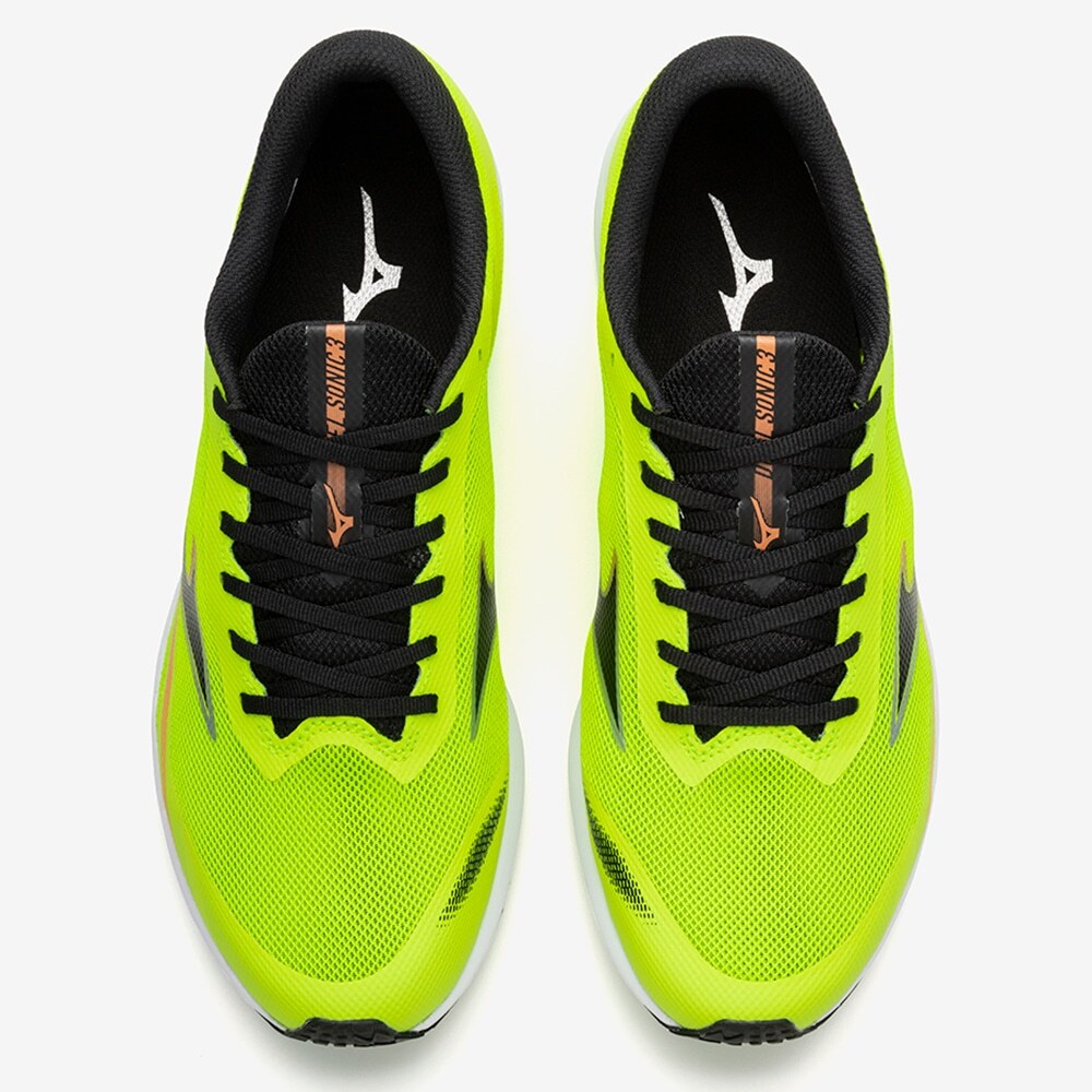 Mizuno Running Shoes DUEL SONIC 3 WIDE Yellow/Black U1GD2336 11
