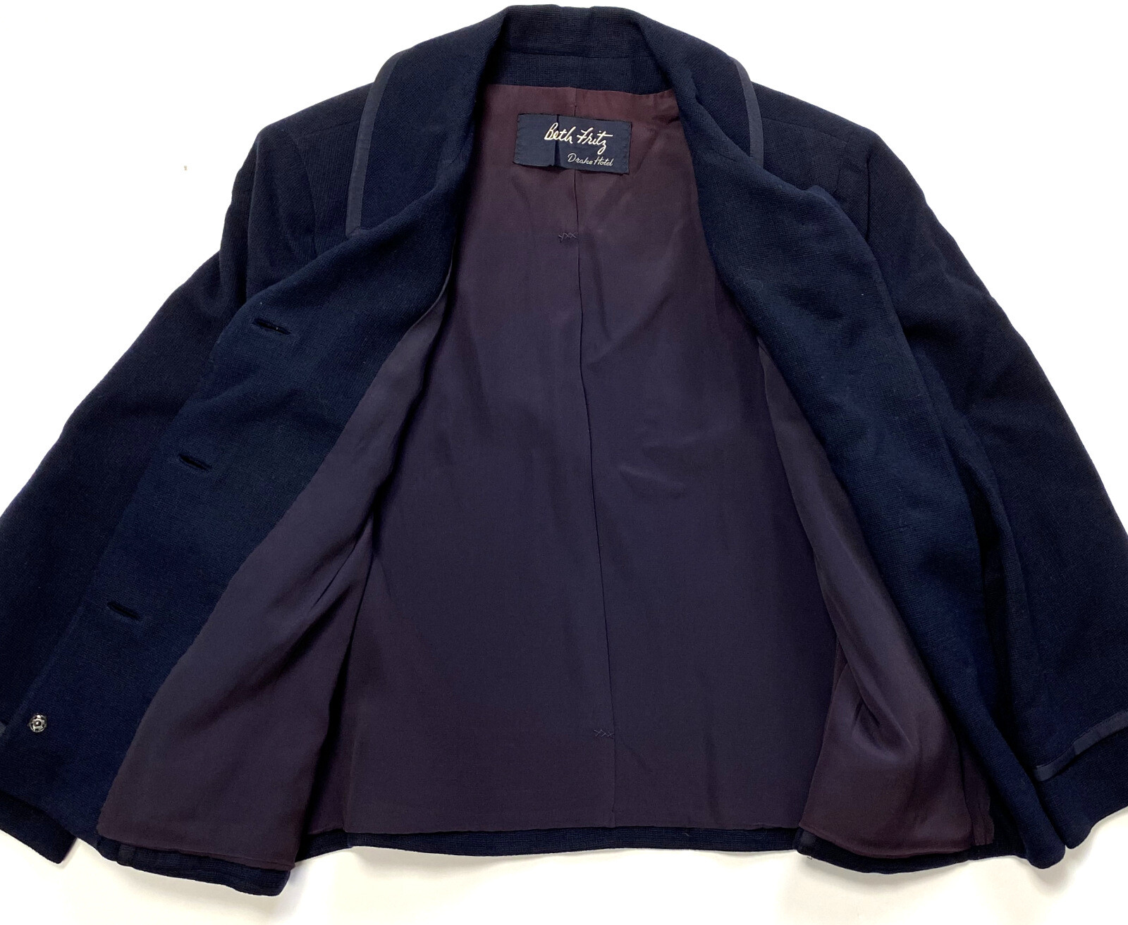 Vintage Important 30s Drake Hotel Chicago Server Uniform Blazer Jacket Rare ooak image 10