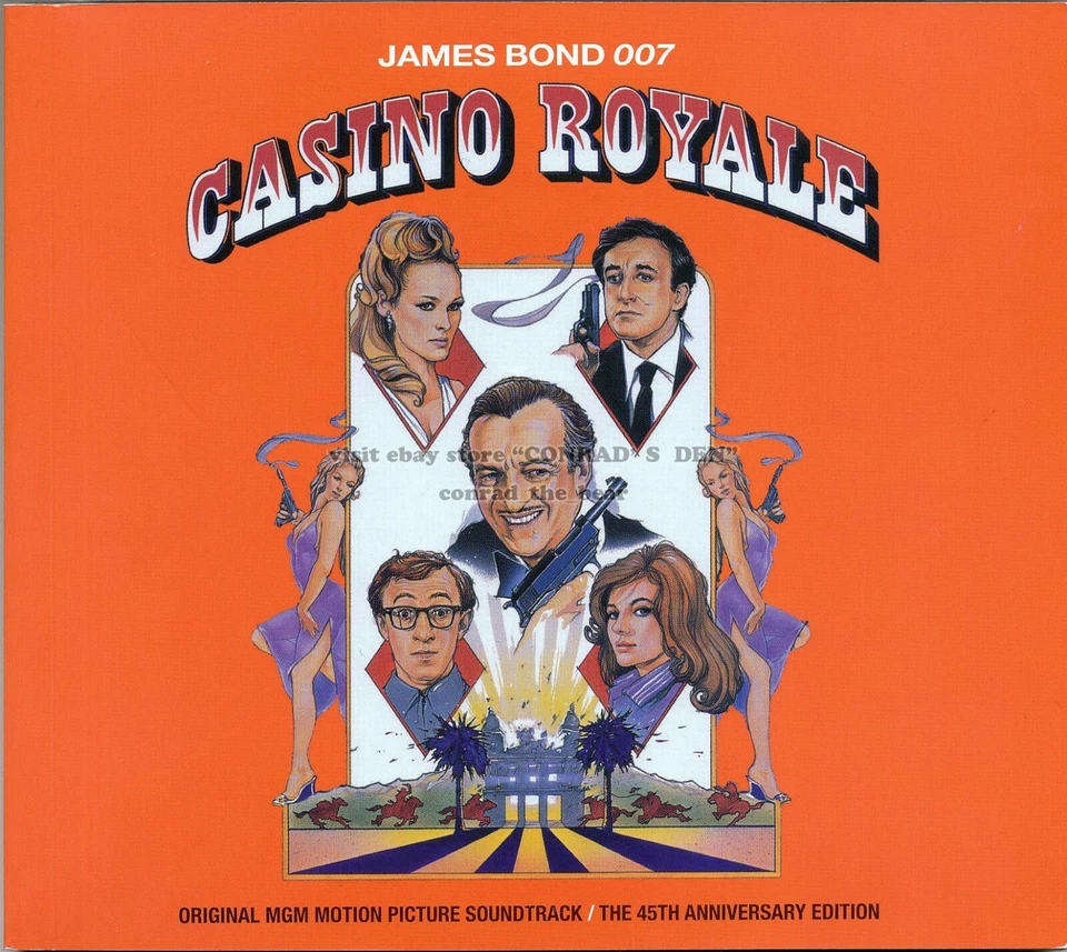 Burt Bacharach "CASINO ROYALE" complete score Quartet 2CD QRSCE037 out of print - Image 3 of 4