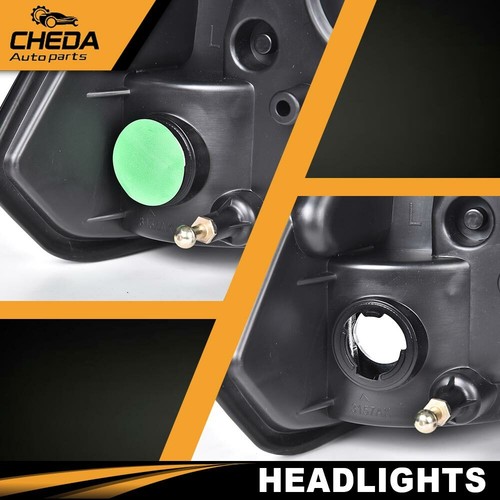 Faros esquineros LED DRL negros aptos para Dodge Ram 1500 2500 3500 2009-2012 - Imagen 11 de 12