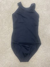 Mirella Black Dance Leotard- Women's Size S