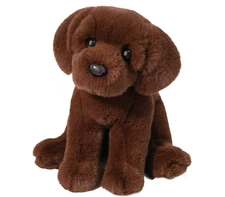 Zoom 9" Brown Lab Douglas Plush Stuffed Animal Dog Cuddle Chocolate Retriever