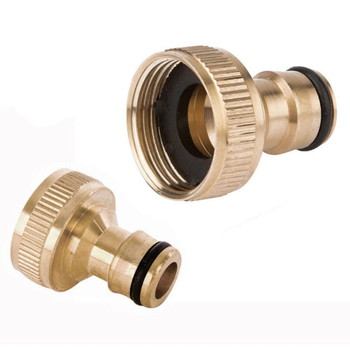 Faucet adapter for garden hose outlet