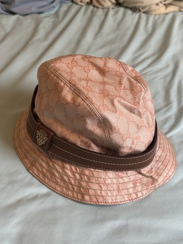 Gucci Monogram Pink Bucket Hat - Picture 3 of 6