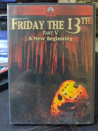 Friday The 13th Part V A New Beginning Paramount Horror DVD Jason Vorhees - Picture 1 of 2