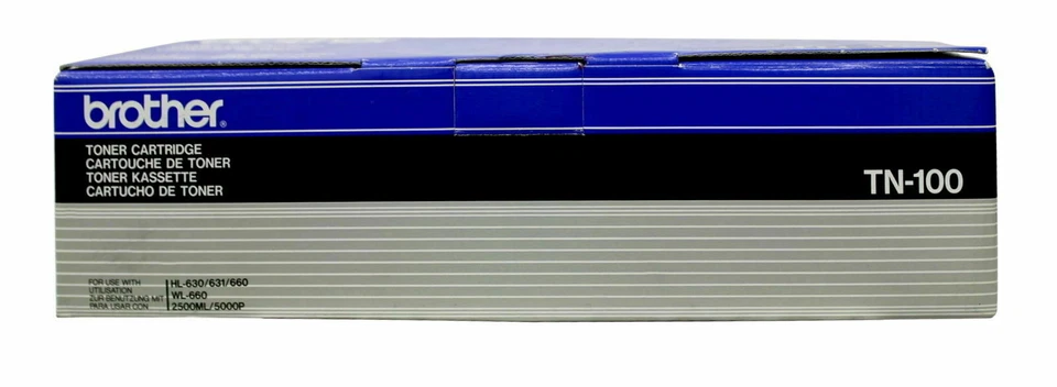 ORIGINAL BROTHER TN-100 Toner noir pour imprimante 3500 pages *NEUF* - Photo 1/1