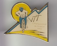 RARE PINS PIN'S .. VELO CYCLISME CYCLING CLUB TEAM  VTT CHAMPIONNAT FRANCE ~EF