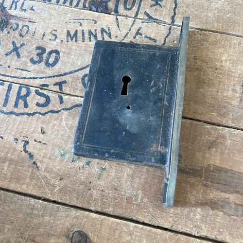Antique Brass Kean & Doty Mortise Lock Door Hardware Salvage K&D - Picture 4 of 8