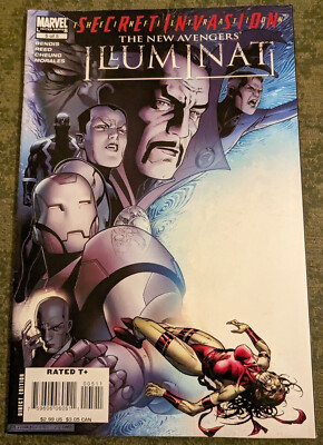 The New Avengers Illuminati #4 + #5 - comic book issue - 2008 - Marvel