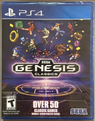 New SEGA Genesis Classics - Sony PlayStation 4 PS4