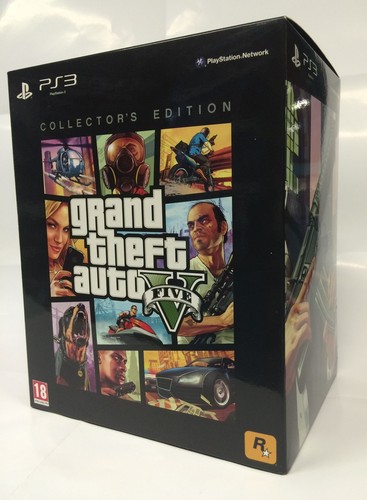 GTA V - GRAND THEFT AUTO FIVE - COLLECTOR'S EDITION - PS3 - NUOVA | eBay