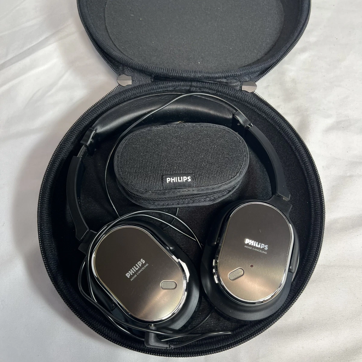 Philips noise cancelling headphones shn9500 sales