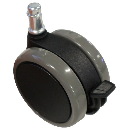 Casters Locking Heavy Duty Wheels Foot Break, Large Caster x4 Chair Accessories - Picture 5 of 6