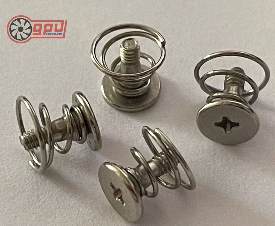 Graphics Card Screws Retention Plate Heat Sink GPU Spring M2 x 6.8mm (4pcs) - Image 2 of 4