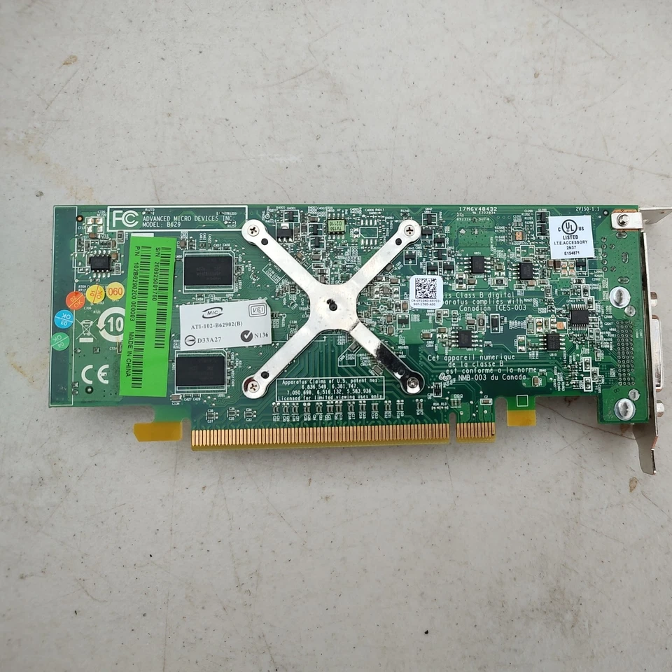 ASUS RADEON HD 3450 256MB VIDEO CARD EAH3450/DI/256M/A DVI VGA HDMI PCI-E  B5-3 - Image 3 of 4