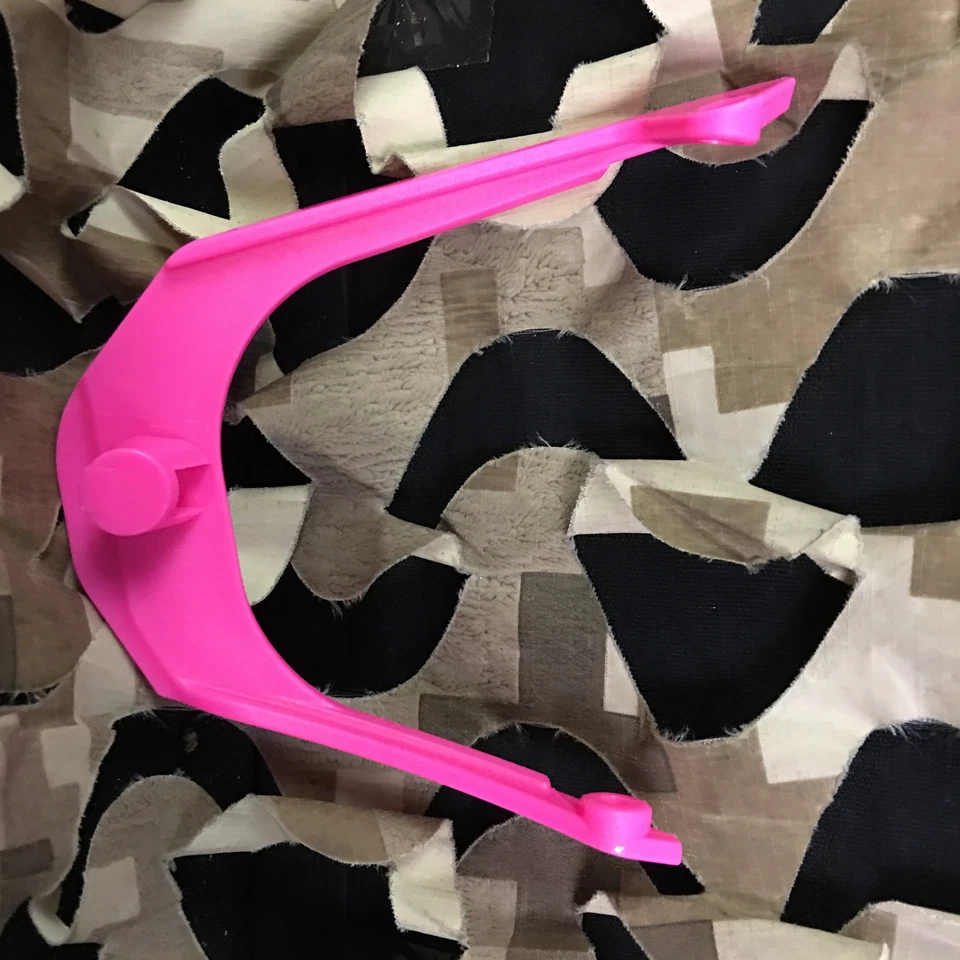 NEW HK Army KLR Goggle PVTLock Hinge Mask Accent Contrast Color Kit - Neon Pink - Image 3 of 4