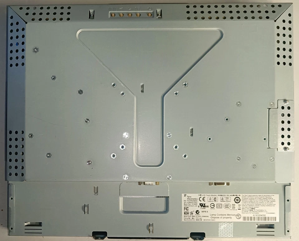 Tyco Electronics Elo Touchsystems ET1937L 19" LCD Touchscreen Monitor E896339 - Bild 2 von 4