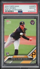 2024 Topps Now MLB All-Star Game Paul Skenes ROOKIE #ASGPS PSA 10 GEM MINT