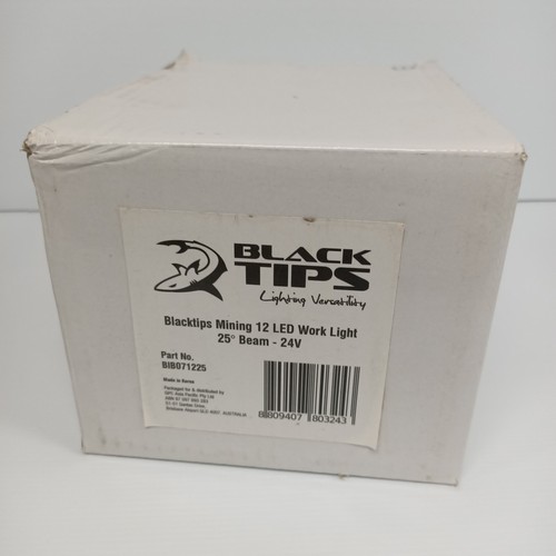 Blacktips Mining 12 LED Work Light 25 Degree Beam 24v BIB071225 Unused New In Bx - Picture 12 of 13