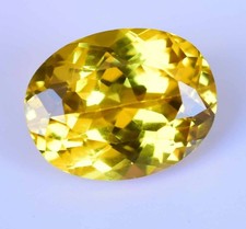 Flawless Natural Ceylon Yellow Sapphire 4.00 Ct Oval Certified Loose Gemstone